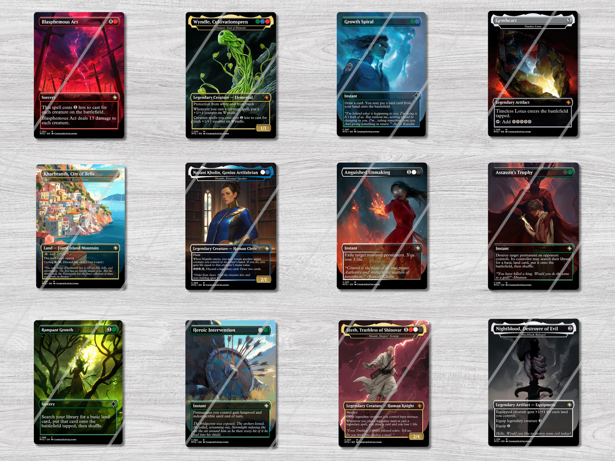 Legends: The Way of Kings – Custom Cosmere Themed Commander Deck | EDH Proxy