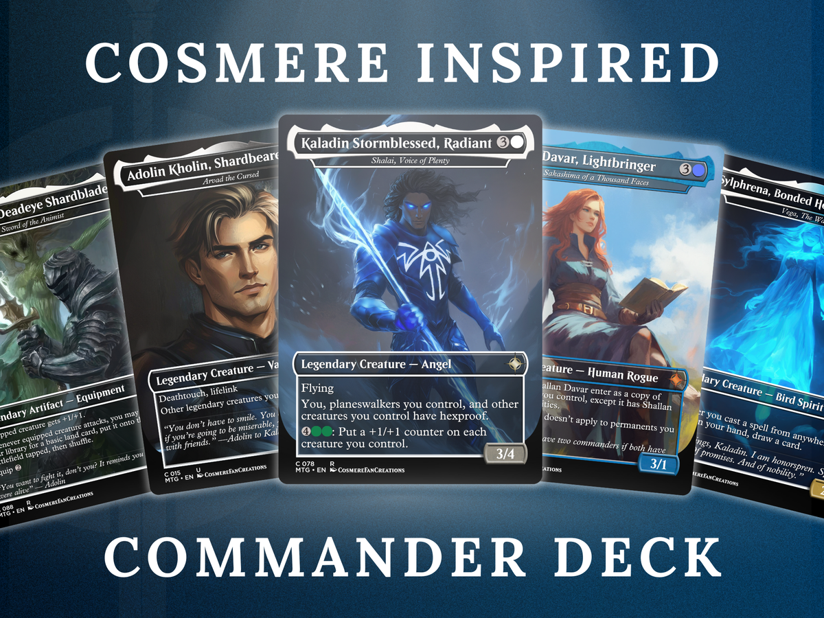 Legends: The Way of Kings – Custom Cosmere Themed Commander Deck | EDH Proxy