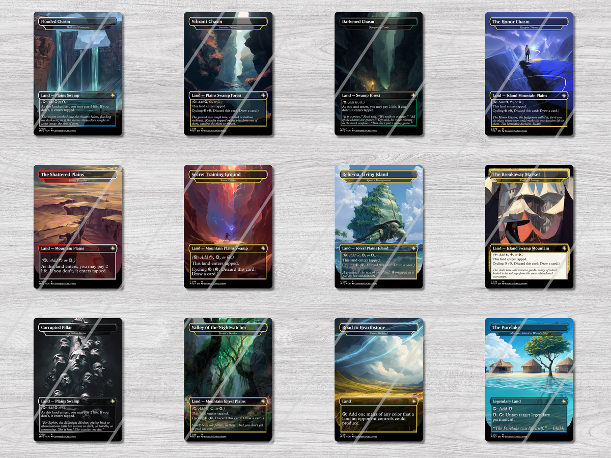 Legends: The Way of Kings – Custom Cosmere Themed Commander Deck | EDH Proxy