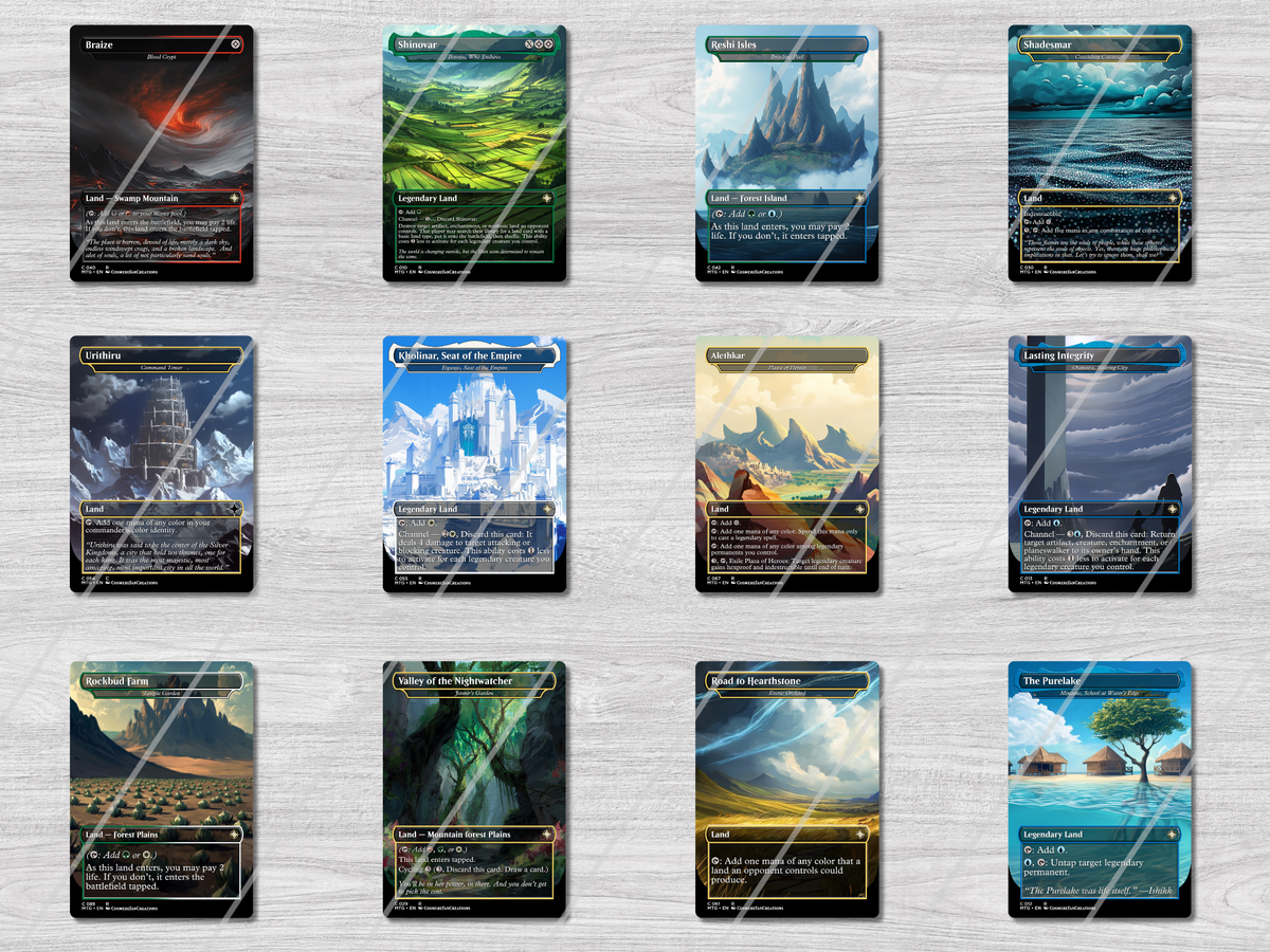 Legends: The Way of Kings – Custom Cosmere Themed Commander Deck | EDH Proxy