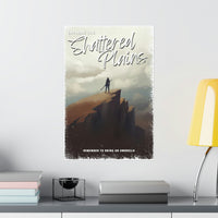 Shattered Plains Travel Poster, Brandon Sanderson's Stormlight Archive / Cosmere, plateau, physical poster, various sizes