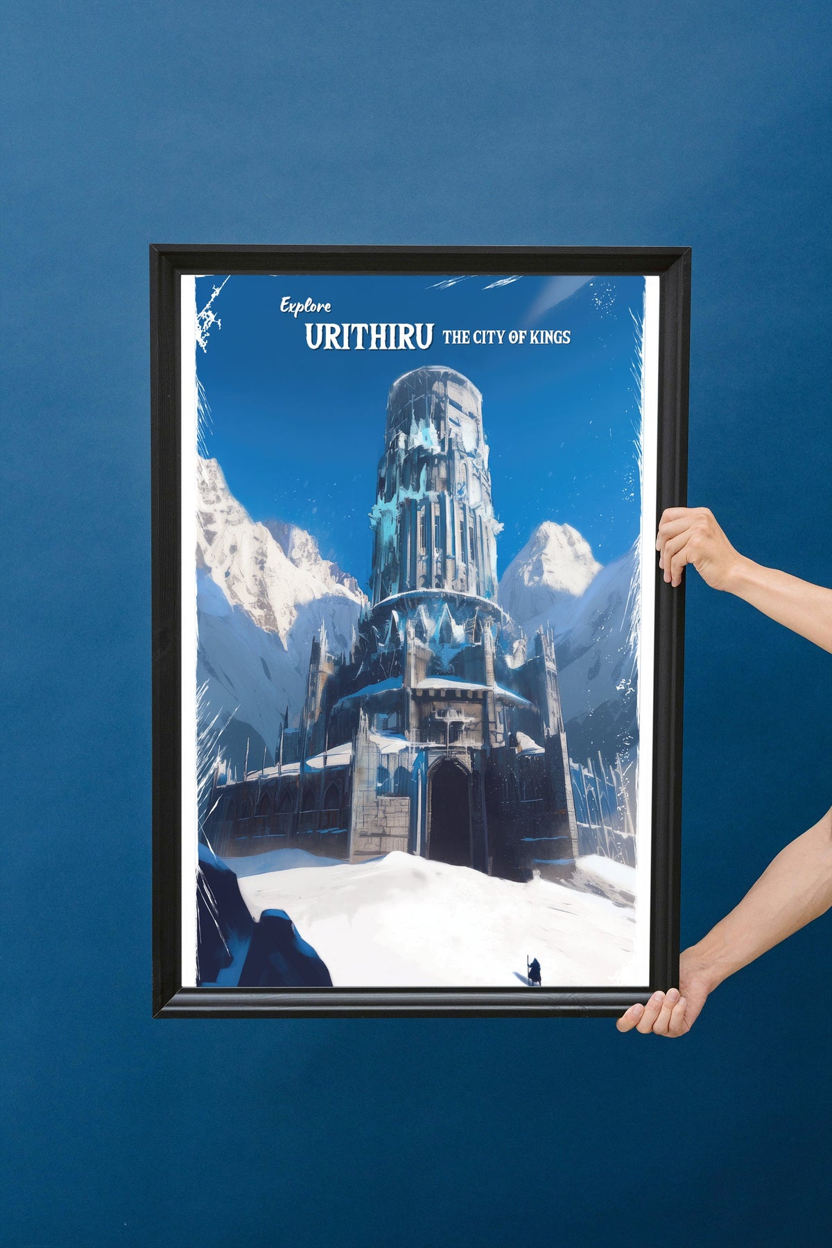 Urithiru Urithiru (Stormlight) Travel Poster - Digital Download ...