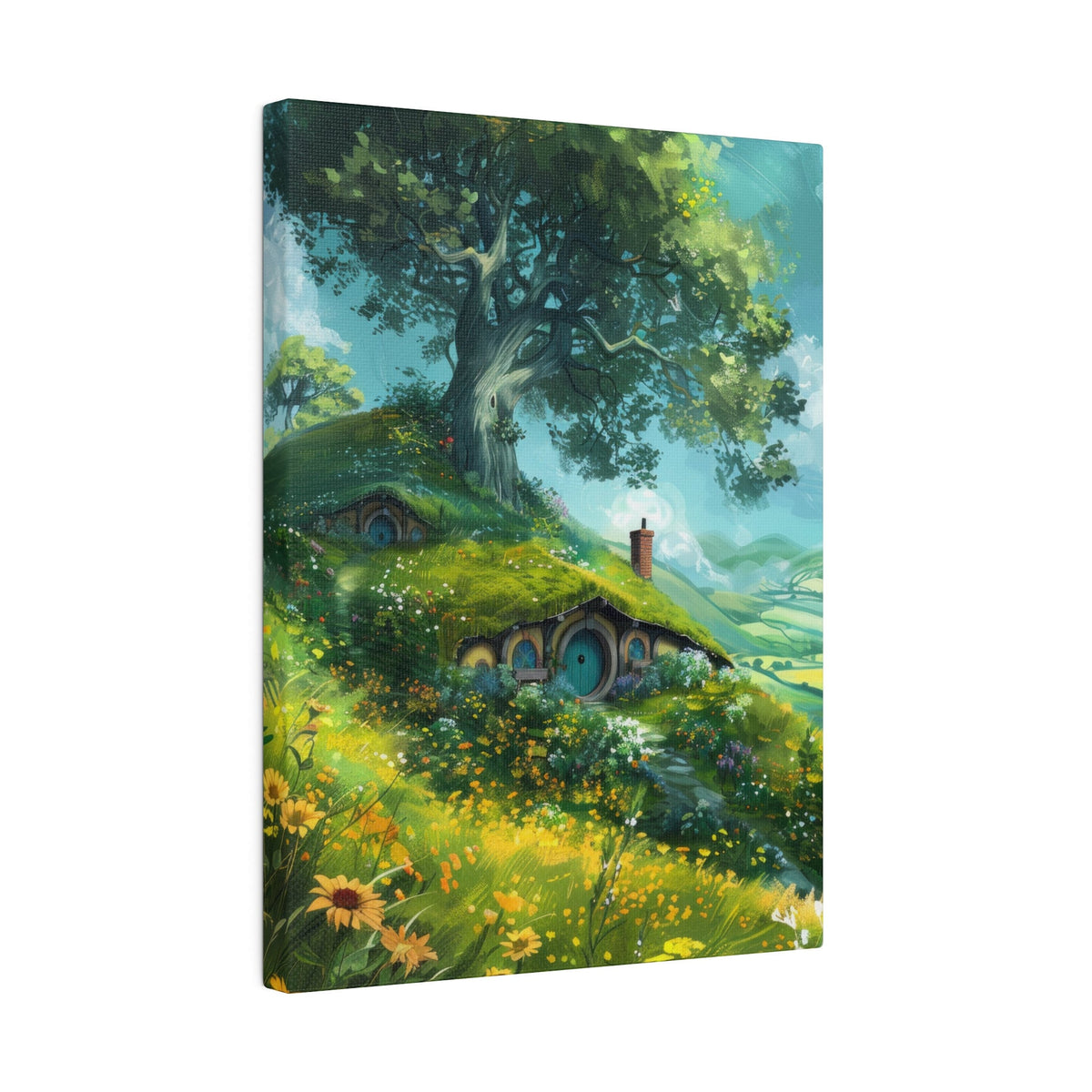 The Shire (Hobbitcore) Stretched Canvas - Main Image