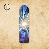 The Sunlit Man Bookmark, Inspired by Brandon Sanderson, Art Collection, Sun Sword, Metal Bookmark, Cosmere Inspired Fan Art