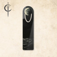 Tress Emerald Sea Bookmarks, Crimson Sea, Midnight Sea, Cosmere Inspired Fan Art, Metal Bookmark.