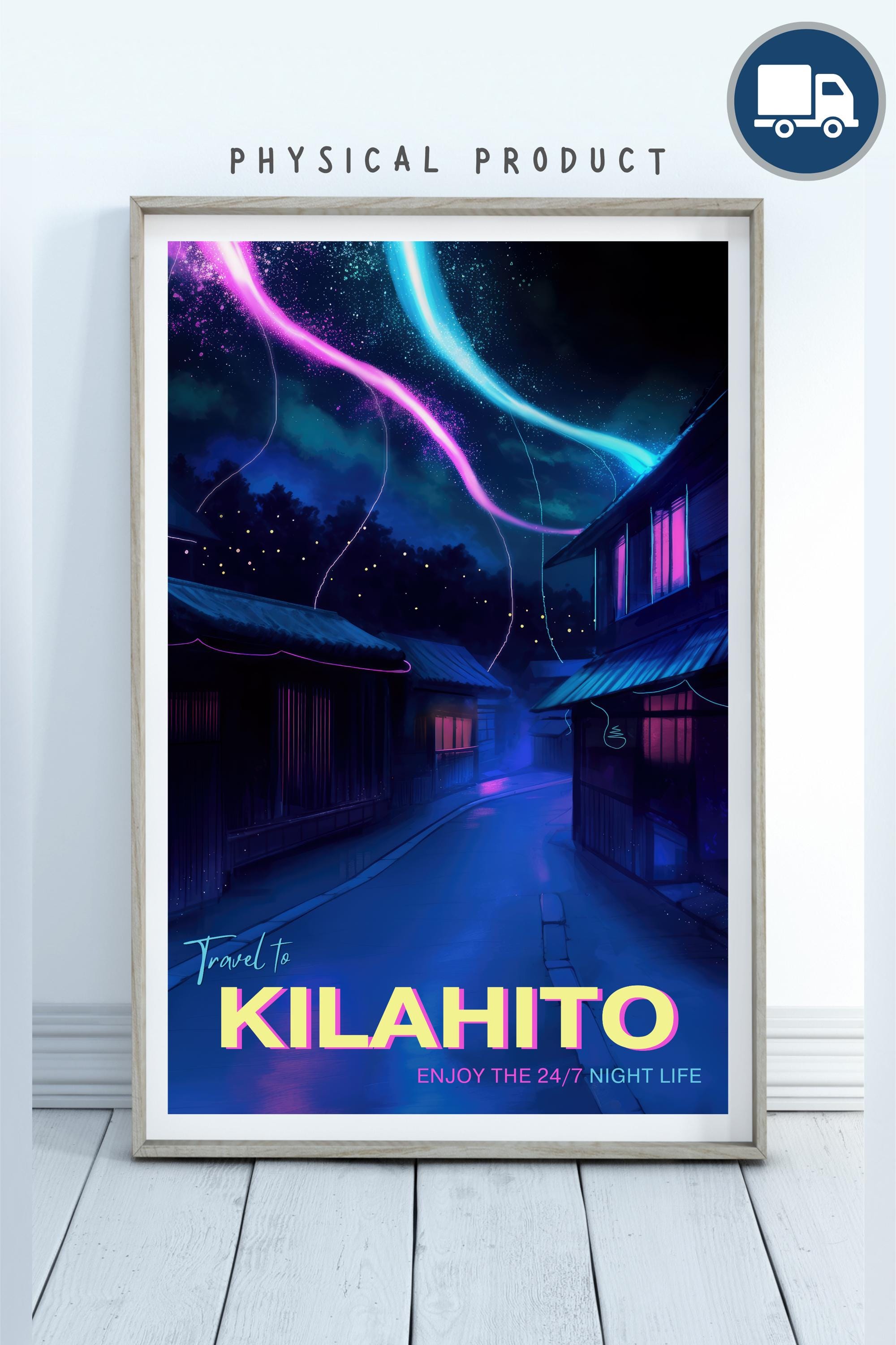 Kilahito (Yumi and the Nightmare Painter) Travel Poster