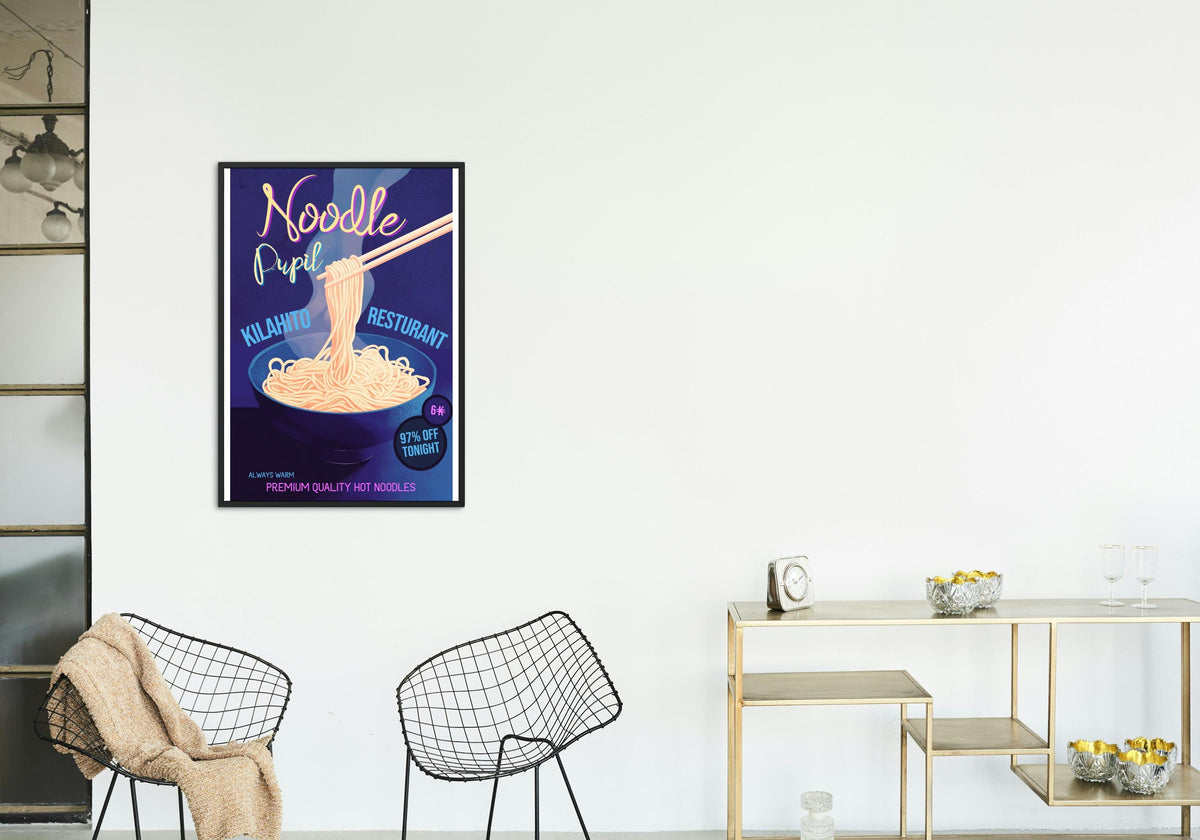 Noodle Pupil Vertical Poster, Yumi and the Nightmare Painter Inspired, Fantasy Home Decor, Inspire by Brandon Sanderson, Physical Poster