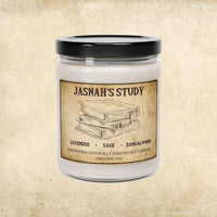 Jasnah's Study, Stormlight Archives Inspired Candle, Brandon Sanderson, Bookshelf Decor, Nontoxic Soy Wax Candle Gift, Scents of Roshar