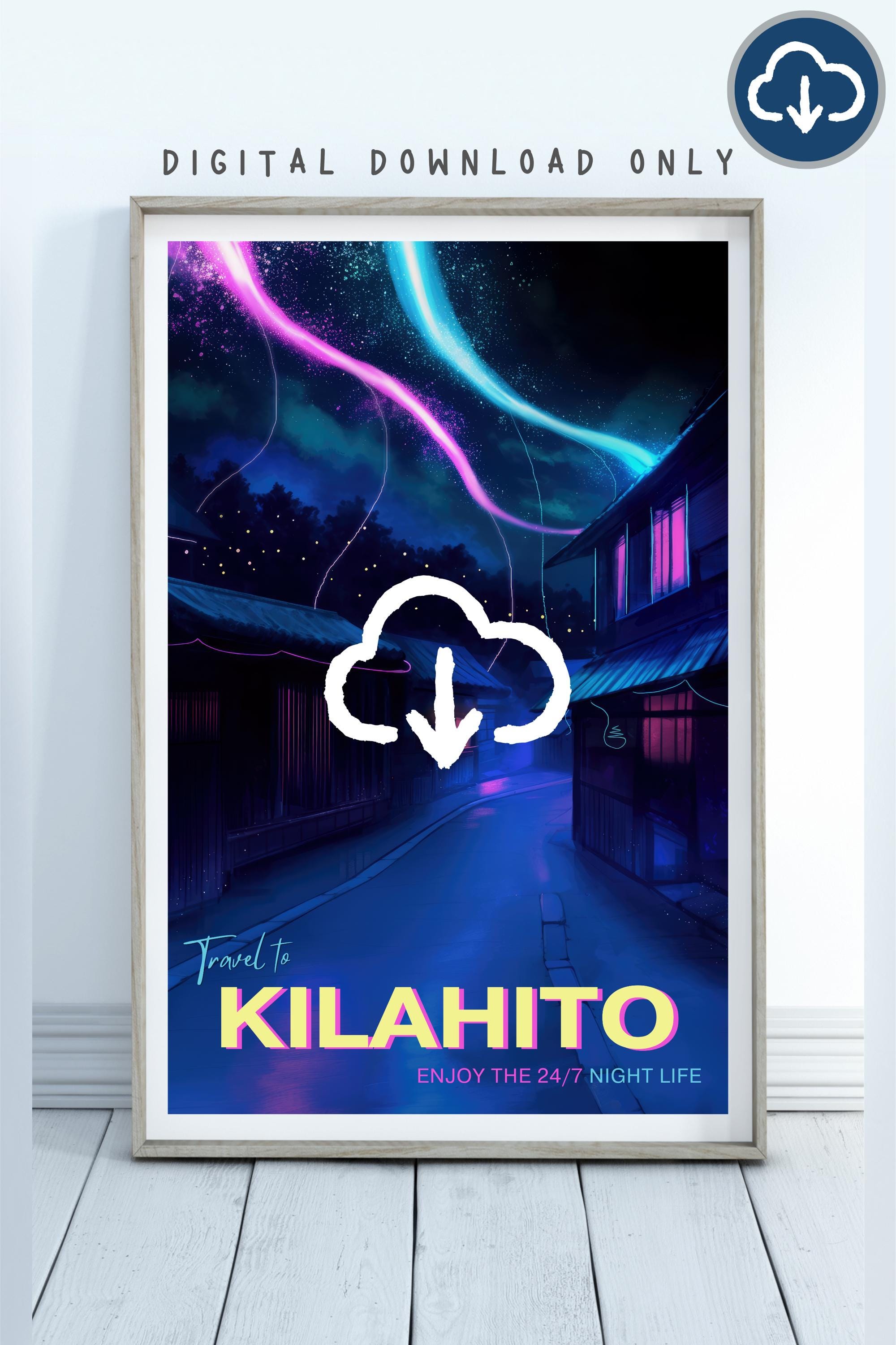 Kilahito (Yumi and the Nightmare Painter) Travel Poster - Digital