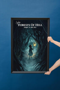 Forests of Hell Fantasy Wall Art, Inspired by Shadows for Silence in the Forests of Hell, Matte Prints, Cosmere Decor, Digital Download