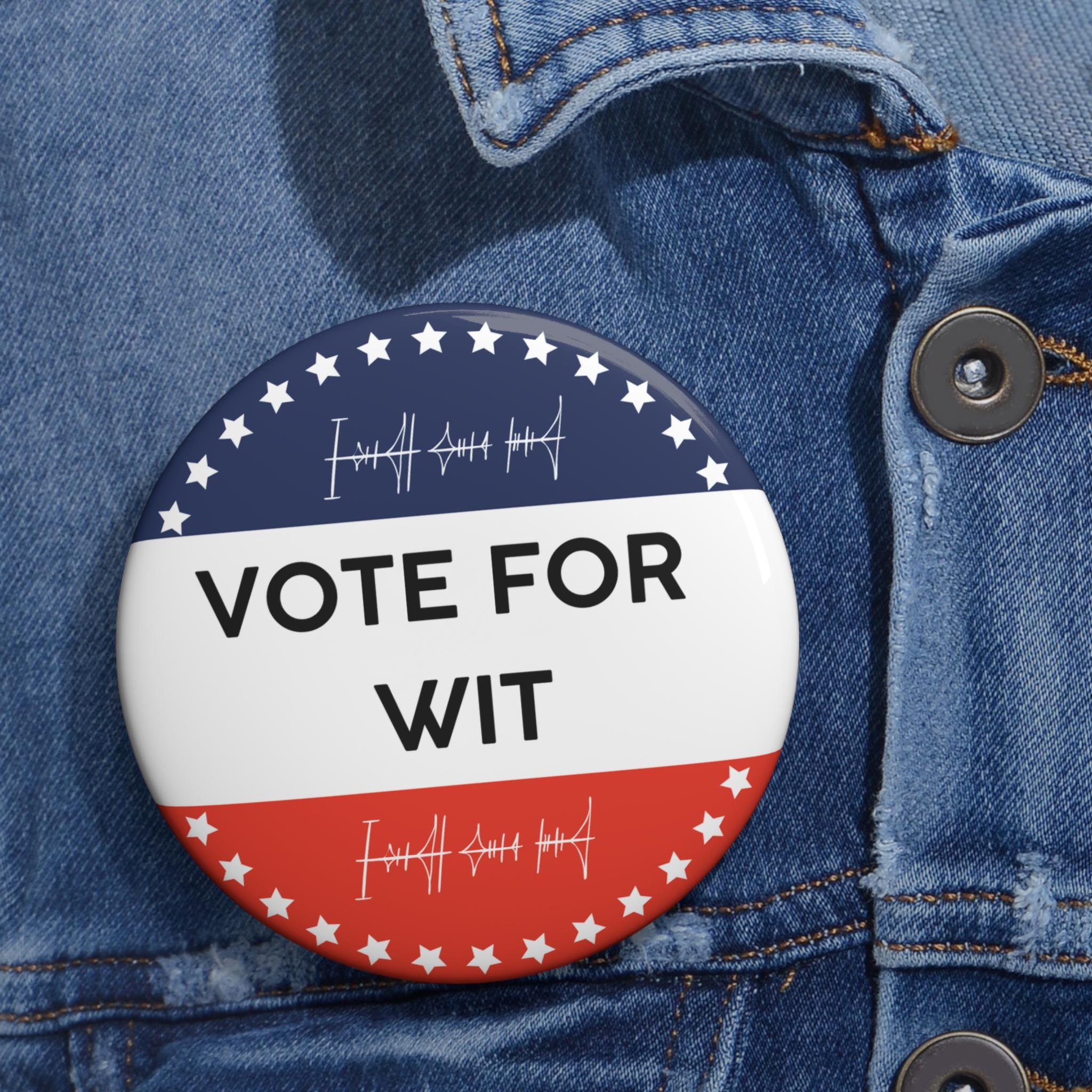 Vote for Wit Pin Button – CosmereFanCreations
