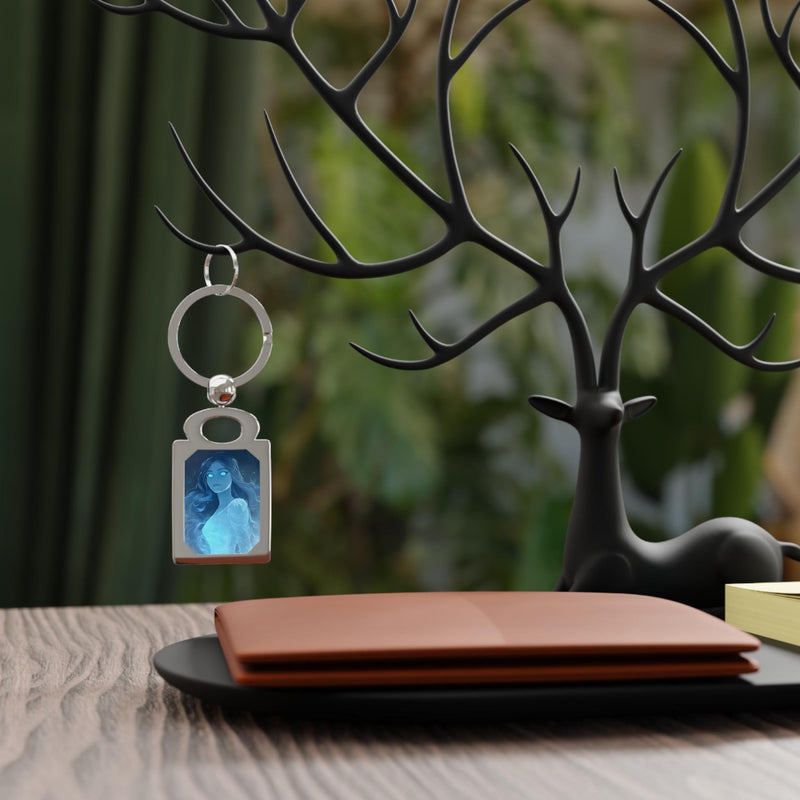 Sylphrena honorspren Keychain, Cosmere Keyring, Spren Bag Charm, Fantasy Fan Gift, Stormlight Archive Inspired Keychain